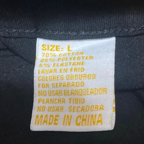 Buzz Jeans Women's Black High Waist Slim Fit Skinny Denim jeans Bermuda Short L - Picture 6 of 6